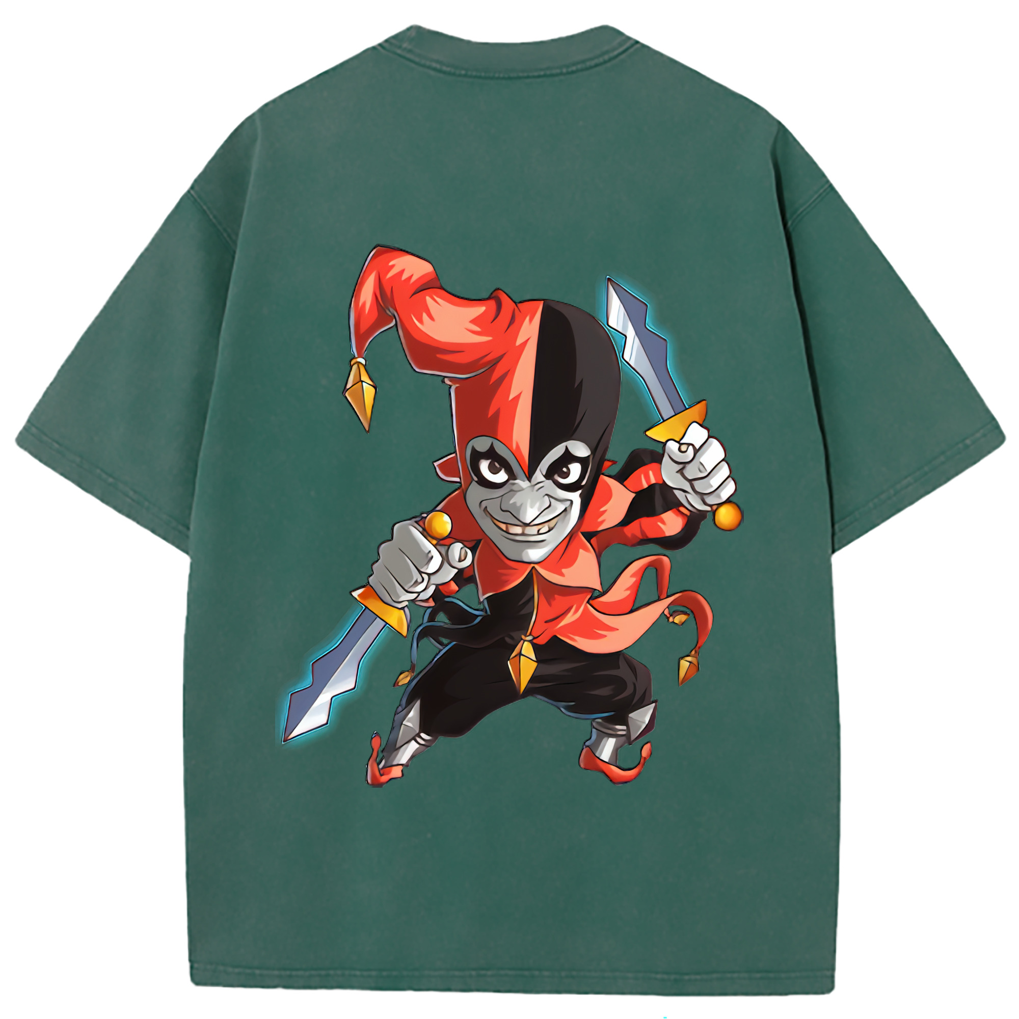 （画像用） リーグ・オブ・レジェンド League of Legends LOL 綿100% ヴィンテージ風 半袖Tシャツ（背面プリント）